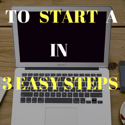 How to start a blog!