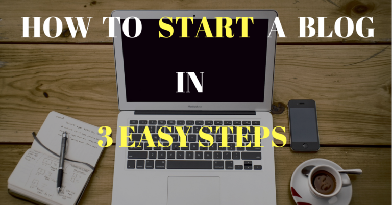 How to start a blog!